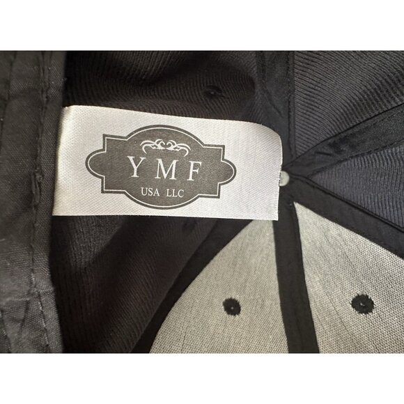 🌵4/$25 Las Vegas, Nevada 1905 Hat Cap Snap Back Black Baseball Faux Leather - Picture 5 of 7